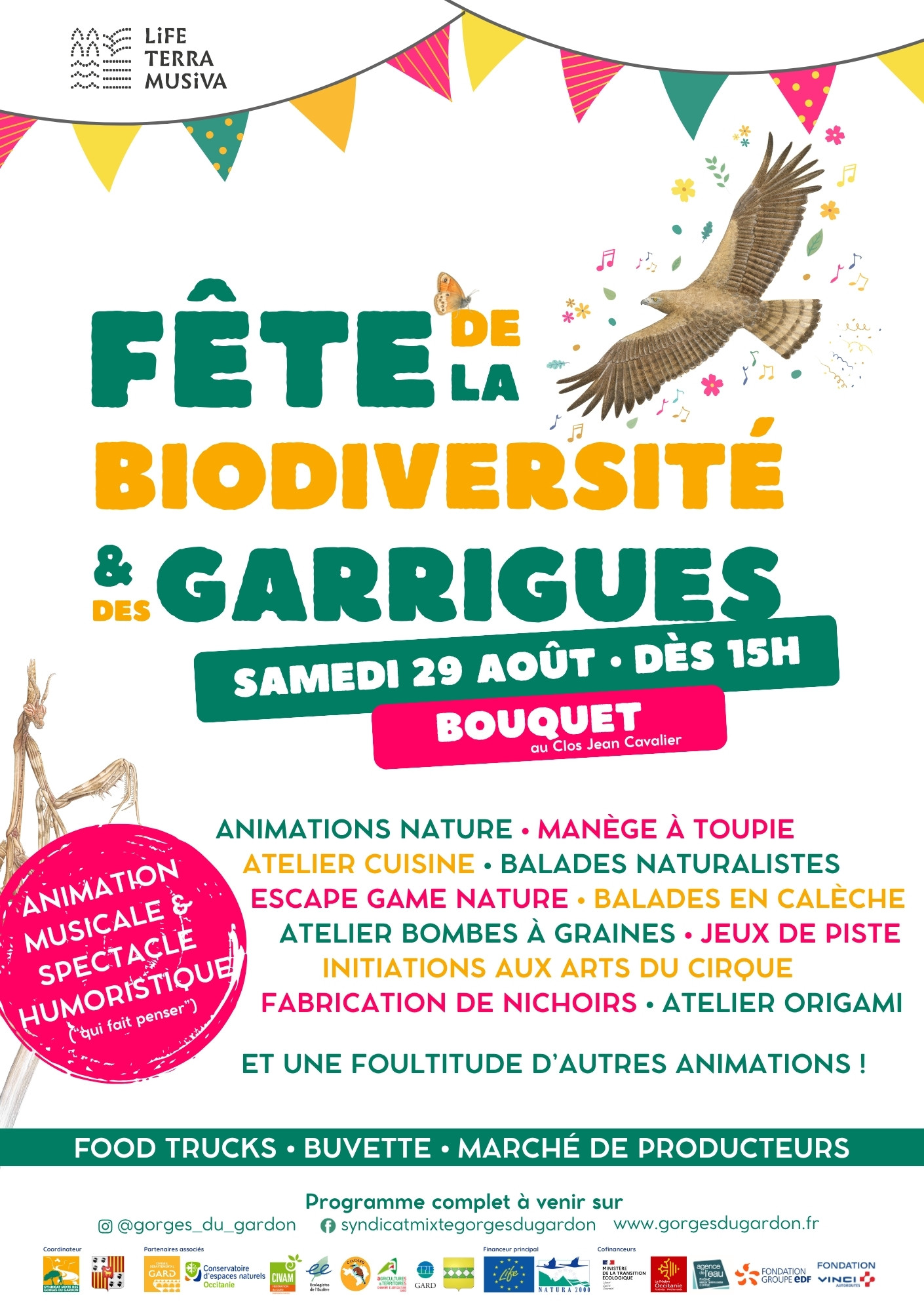 Prenez date, c'est d&eacute;j&agrave; la 3 &egrave;me &eacute;dition de la F&ecirc;te de la biodiversit&eacute; ! 